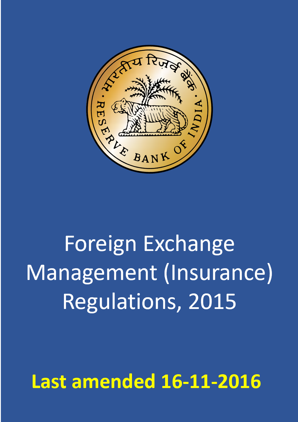 Foreign Exchange Management (Insurance) Regulations, 2015